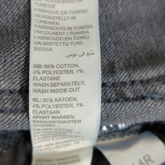 Fat Face UK Fly Flare 70's Inspired Denim Blue Jeans Sz 14 R - Picture 16 of 16